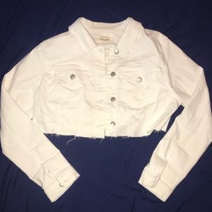 White Denim Jacket